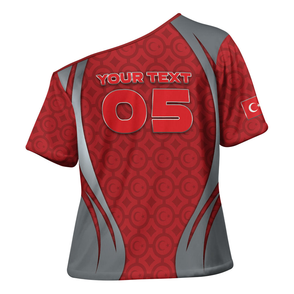 Custom Switzerland Football Cross Shoulder Shirt Asena Wolf Crest Unique Style