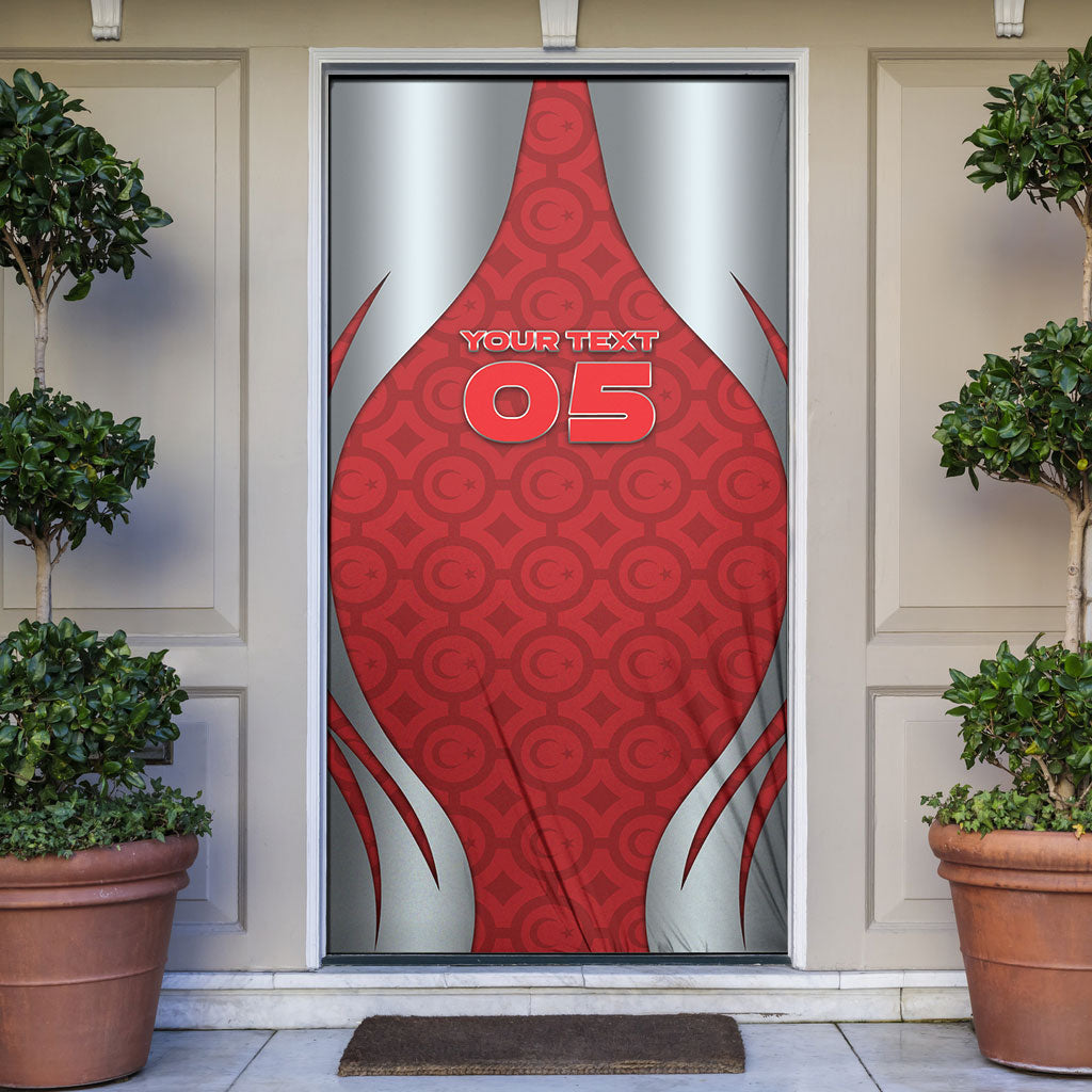 Custom Switzerland Football Door Cover Asena Wolf Crest Unique Style
