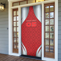 Custom Switzerland Football Door Cover Asena Wolf Crest Unique Style