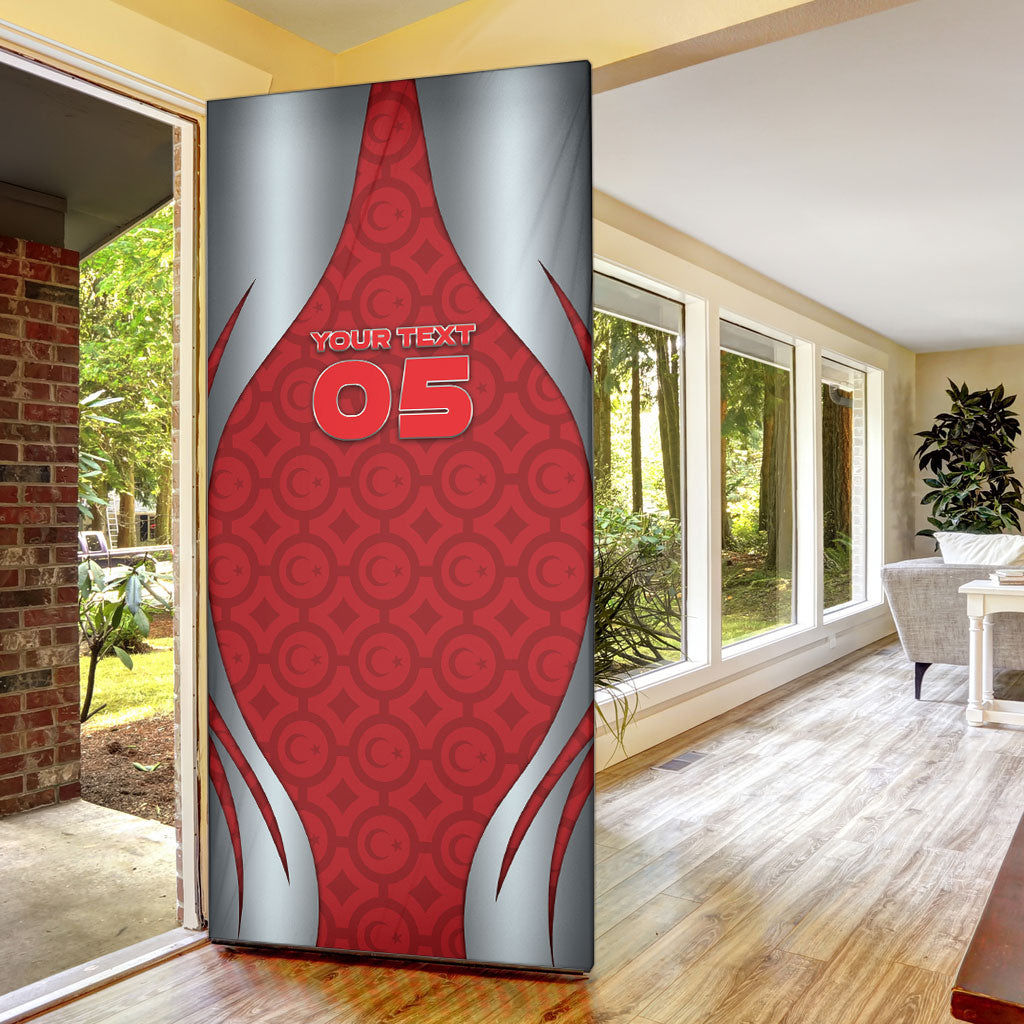 Custom Switzerland Football Door Cover Asena Wolf Crest Unique Style