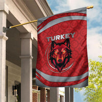 Turkey Football Garden Flag Asena Wolf Crest Unique Style