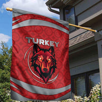 Turkey Football Garden Flag Asena Wolf Crest Unique Style
