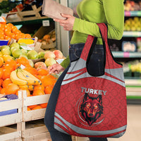 Turkey Football Grocery Bag Asena Wolf Crest Unique Style