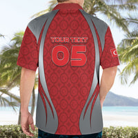 Custom Turkey Football Hawaiian Shirt Asena Wolf Crest Unique Style