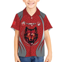 Custom Turkey Football Hawaiian Shirt Asena Wolf Crest Unique Style