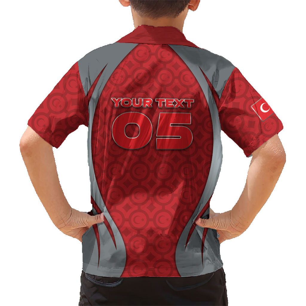 Custom Turkey Football Hawaiian Shirt Asena Wolf Crest Unique Style