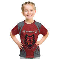 Custom Switzerland Football Kid T Shirt Asena Wolf Crest Unique Style