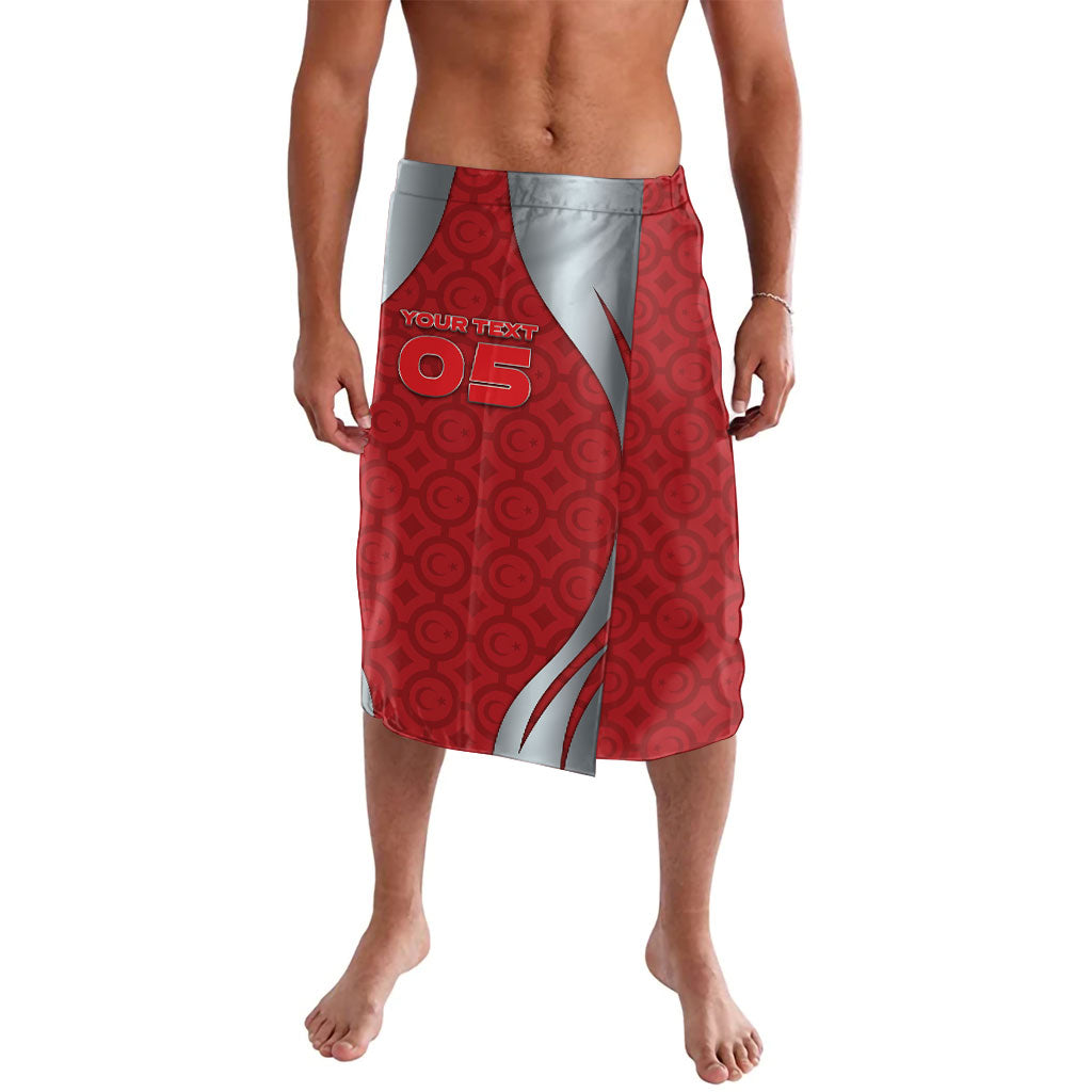 Custom Turkey Football Lavalava Asena Wolf Crest Unique Style