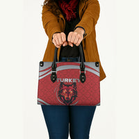Turkey Football Leather Bag Asena Wolf Crest Unique Style