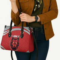 Turkey Football Leather Bag Asena Wolf Crest Unique Style