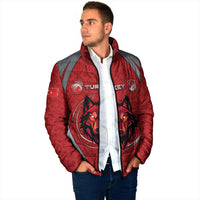 Custom Turkey Football Padded Jacket Asena Wolf Crest Unique Style