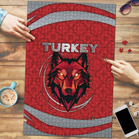 Turkey Football Puzzle Asena Wolf Crest Unique Style