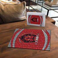 Turkey Football Puzzle Asena Wolf Crest Unique Style