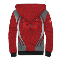 Custom Turkey Football Sherpa Hoodie Asena Wolf Crest Unique Style