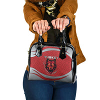 Switzerland Football Shoulder Handbag Asena Wolf Crest Unique Style