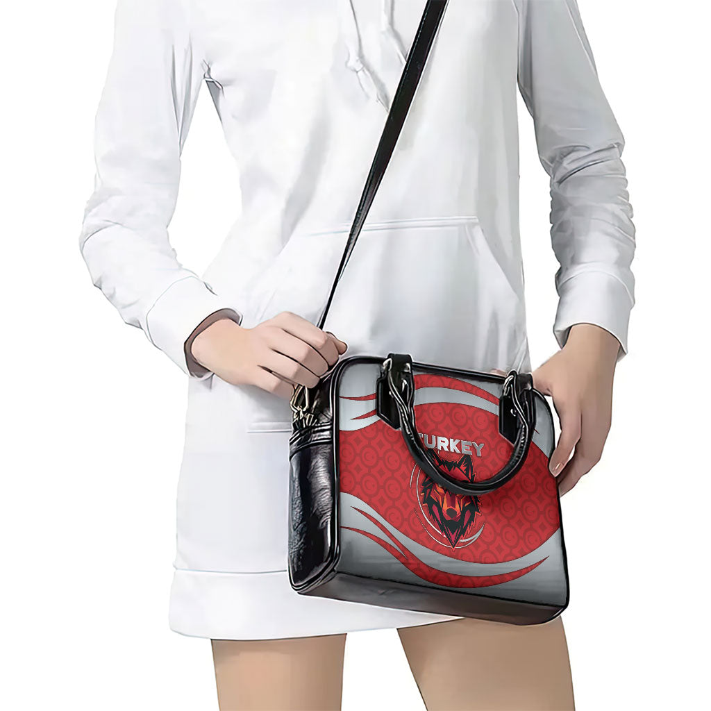 Switzerland Football Shoulder Handbag Asena Wolf Crest Unique Style