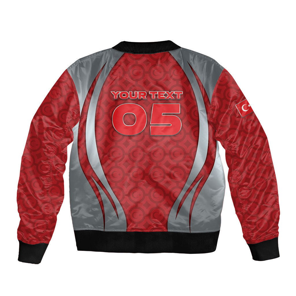 Custom Switzerland Football Sleeve Zip Bomber Jacket Asena Wolf Crest Unique Style
