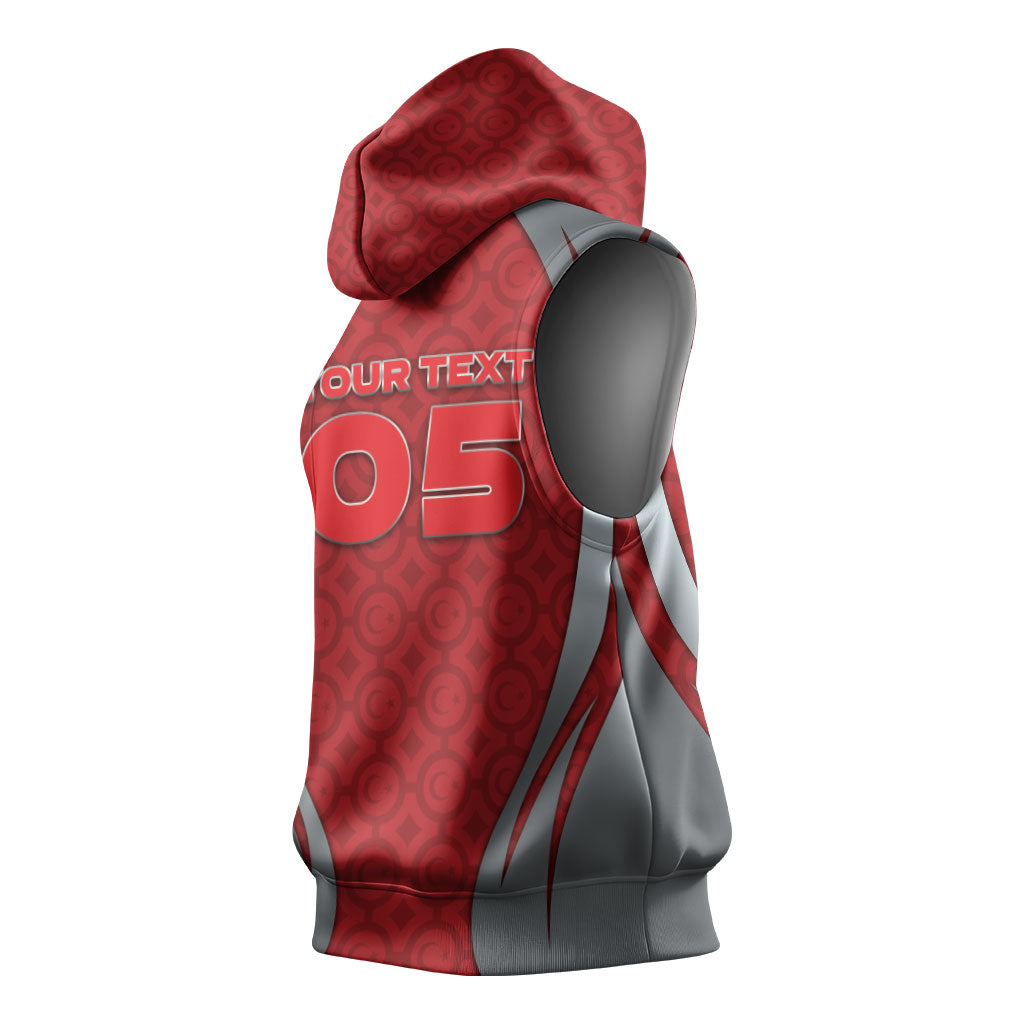 Custom Turkey Football Sleeveless Hoodie Asena Wolf Crest Unique Style