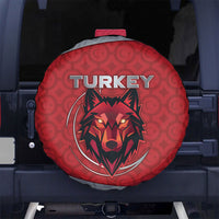 Turkey Football Spare Tire Cover Asena Wolf Crest Unique Style