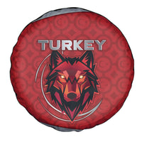 Turkey Football Spare Tire Cover Asena Wolf Crest Unique Style
