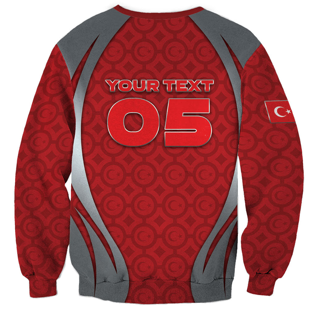 Custom Turkey Football Sweatshirt Asena Wolf Crest Unique Style