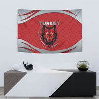 Turkey Football Tapestry Asena Wolf Crest Unique Style