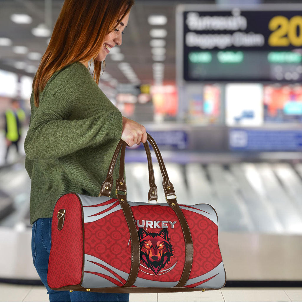 Switzerland Football Travel Bag Asena Wolf Crest Unique Style