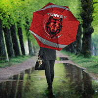 Turkey Football Umbrella Asena Wolf Crest Unique Style