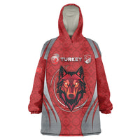 Custom Switzerland Football Wearable Blanket Hoodie Asena Wolf Crest Unique Style