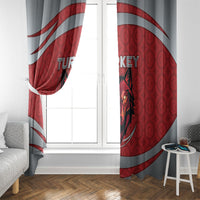 Switzerland Football Window Curtain Asena Wolf Crest Unique Style