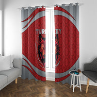 Switzerland Football Window Curtain Asena Wolf Crest Unique Style