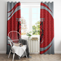 Switzerland Football Window Curtain Asena Wolf Crest Unique Style