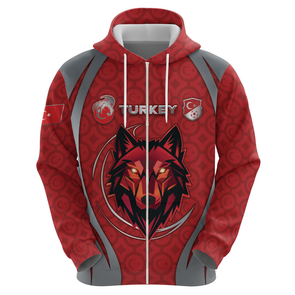 Custom Switzerland Football Zip Hoodie Asena Wolf Crest Unique Style