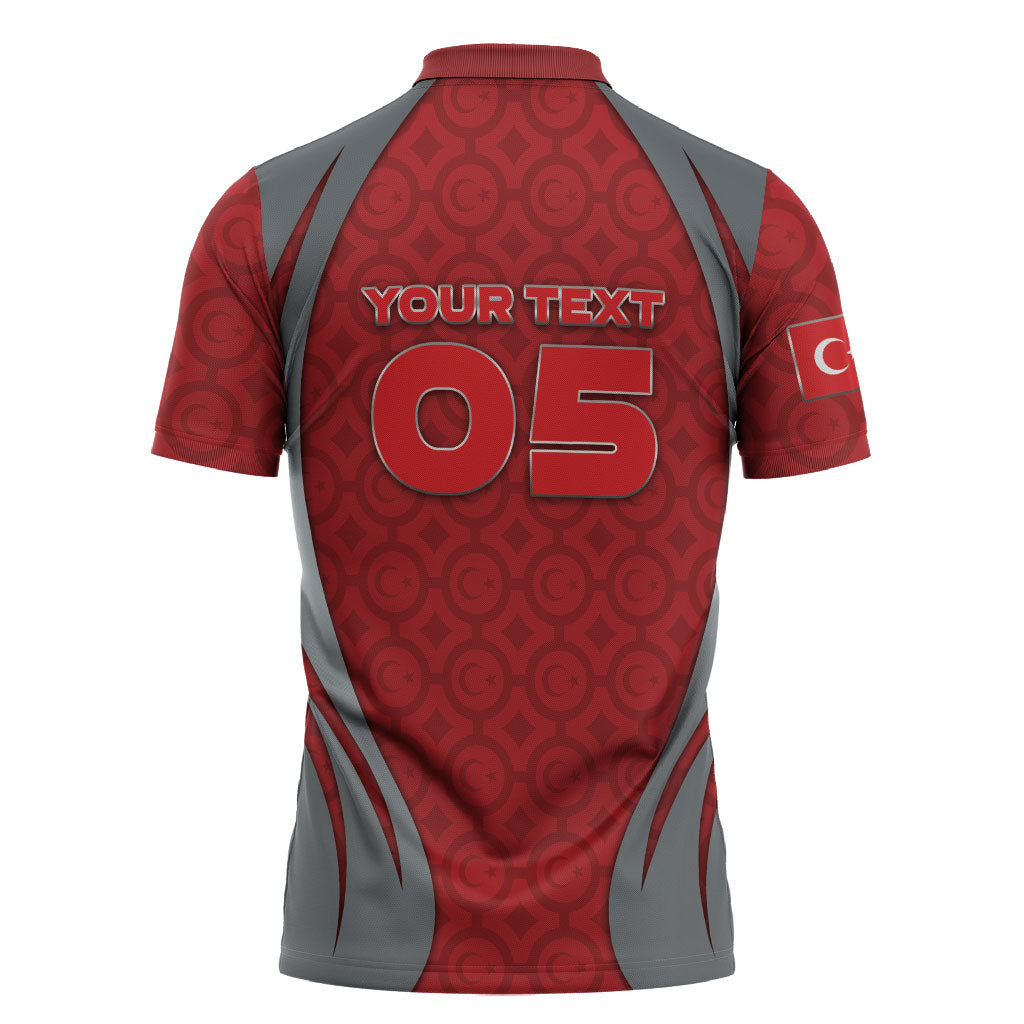 Custom Switzerland Football Zipper Polo Shirt Asena Wolf Crest Unique Style