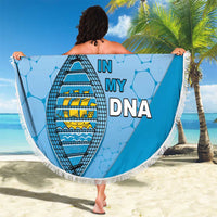 Saint Pierre And Miquelon Is In My DNA Beach Blanket - Wonder Print Shop