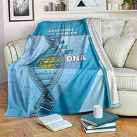 Saint Pierre And Miquelon Is In My DNA Blanket - Wonder Print Shop