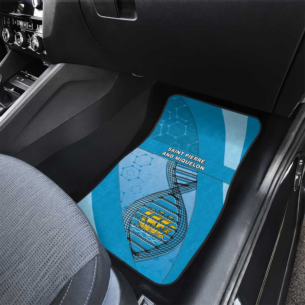 Saint Pierre And Miquelon Is In My DNA Car Mats - Wonder Print Shop