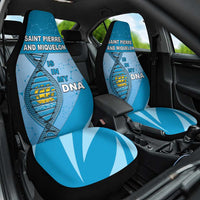 Saint Pierre And Miquelon Is In My DNA Car Seat Cover - Wonder Print Shop