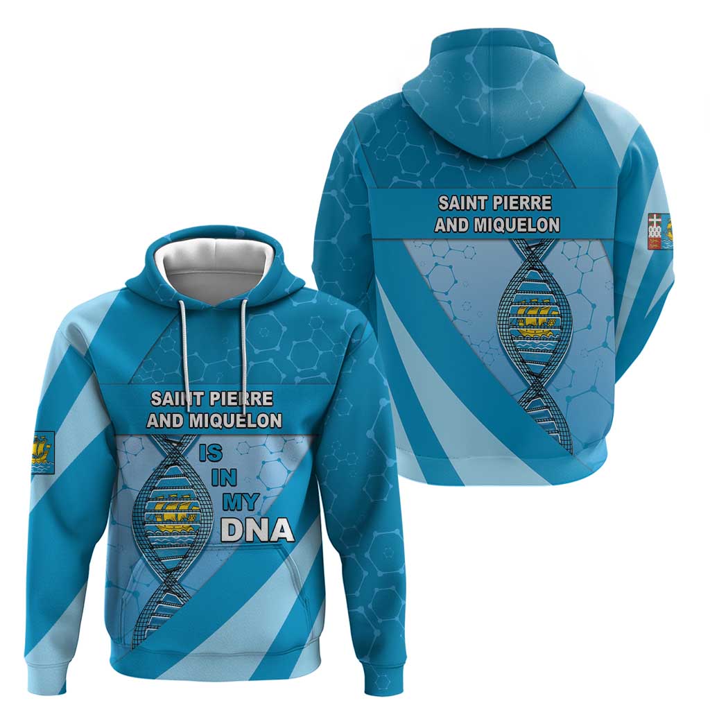 Saint Pierre And Miquelon Is In My DNA Hoodie - Wonder Print Shop