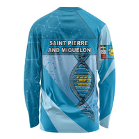 Saint Pierre And Miquelon Is In My DNA Long Sleeve Shirt - Wonder Print Shop