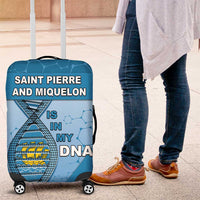 Saint Pierre And Miquelon Is In My DNA Luggage Cover - Wonder Print Shop