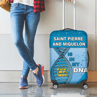 Saint Pierre And Miquelon Is In My DNA Luggage Cover - Wonder Print Shop