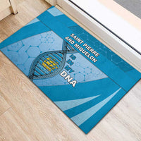 Saint Pierre And Miquelon Is In My DNA Rubber Doormat - Wonder Print Shop