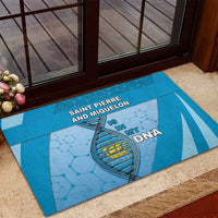 Saint Pierre And Miquelon Is In My DNA Rubber Doormat - Wonder Print Shop