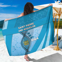 Saint Pierre And Miquelon Is In My DNA Sarong - Wonder Print Shop