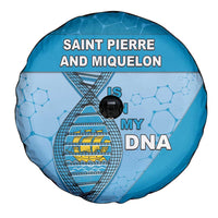 Saint Pierre And Miquelon Is In My DNA Spare Tire Cover - Wonder Print Shop
