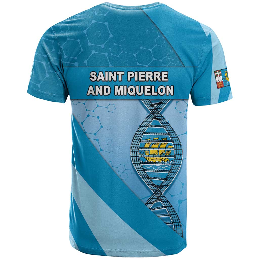 Saint Pierre And Miquelon Is In My DNA T Shirt - Wonder Print Shop