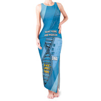Saint Pierre And Miquelon Is In My DNA Tank Maxi Dress - Wonder Print Shop