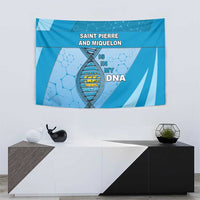 Saint Pierre And Miquelon Is In My DNA Tapestry - Wonder Print Shop