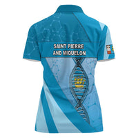 Saint Pierre And Miquelon Is In My DNA Women Polo Shirt - Wonder Print Shop